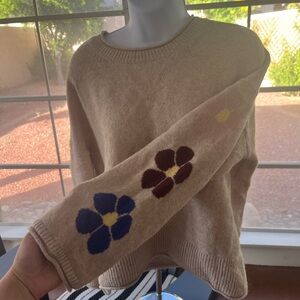 Madewell Flower Sweater